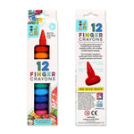 Crayones Infantiles de Dedo iHeartArt JR 12 Pzas