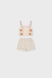 Conj. Top y short crochet