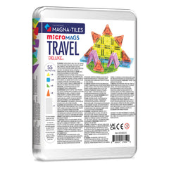 MAGNA-TILES microMAGS Travel Set Deluxe 55 Pzas