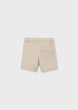 Bermuda chino sarga basico beige