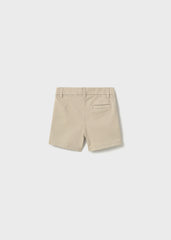 Bermuda chino basico beige