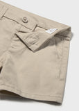 Bermuda chino basico beige