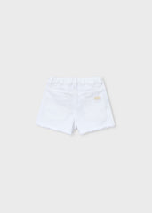 Short sarga basico blanco