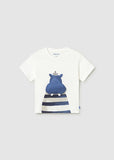 Camiseta m/c aplique hipo
