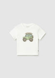 Camiseta m/c aplique coche