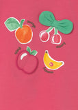 Camiseta m/c play frutas hibisco