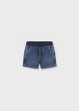 Short soft denim jogger