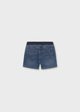 Short soft denim jogger