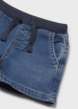 Short soft denim jogger