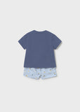 Conj. Polo y short barcos nautic