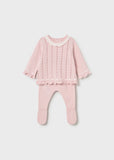 Conj. Polaina tricot cuarzo