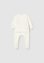 Conj. Polaina tricot ceramica