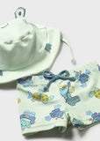 Traje de baño 3 piezas hipopotamo