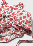Ranita c/ gorro estampado fresas rojo
