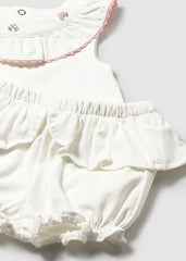 Conj. 2 piezas bombacho c/camisa olan aqua