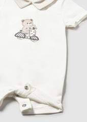 Romper mc c/cuello oso scooter crudo