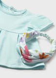 Conj. Leggings estampado flores hawaii