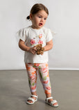 Conj. Leggings flores blossom