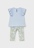 Conj. Leggings estampado cielo
