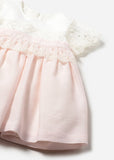 Vestido combinado ceremonia tulipan