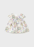 Vestido estampado flores vestir aqua