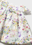 Vestido estampado flores vestir aqua