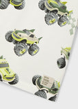 Camiseta m/c estampada monster trucks
