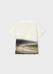 Camiseta m/c print posicionado monster trucks