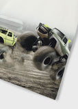 Camiseta m/c print posicionado monster trucks
