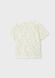Polo m/c estampado moto alga