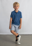 Polo m/c tricot atlantico