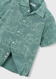 Conj. Bermuda y camisa estampado moto  alga