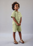 Conj. Camisa y bermuda bambula bambu