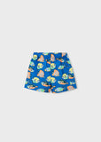 Bañador bermuda estampado peces azul
