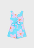 Romper punto cut out flores lilac