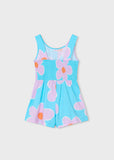 Romper punto cut out flores lilac