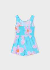 Romper punto cut out flores lilac