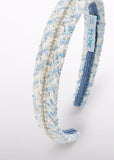 Diadema tweed celeste