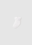 Calcetin volantes blanco
