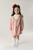 VESTIDO INFANTIL NIÑA CUADROS "ACEBO"