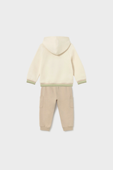 Conj. Sudadera c/gorro y pants "Cute Dino"