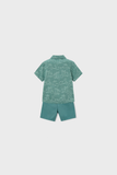 Conj. Bermuda y camisa estampado moto  alga