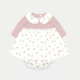 VESTIDO C/BRAGUITA PTO Y TELA "CARDIFF"