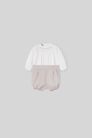 CONJ. BLUSA Y PANTALON CORTO "PASCUA"