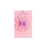 Sibling Button & Balloon set- Big Sister