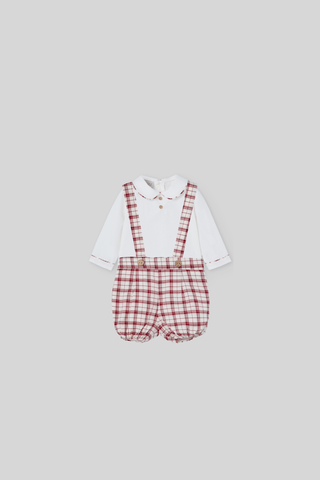 CONJ. CAMISA Y SHORT C/TIRANTES "ACEBO"