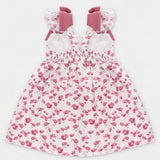 VESTIDO TELA ESTAMPADA "MILTON" ROSA