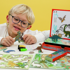 MAGNETIC "SCENE & DOODLE" DINO