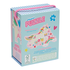 Shaped Puzzle "Hada Arcoíris" (12 pzas)