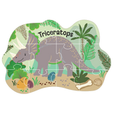 Shaped Puzzle Dinosaurio (12 pzas)